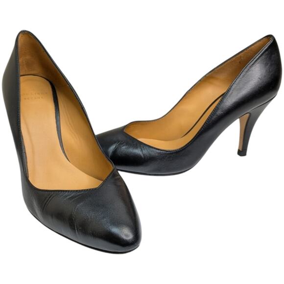 Sezane Shoes - Sezane Black Django Leather Pump Heels 39 US 9